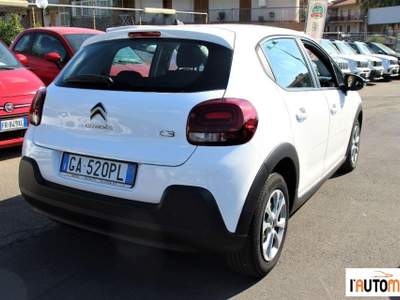 Citroen C3  1.5 bluehdi Feel s&s 100cv 5m Bianco usata Aci Catena