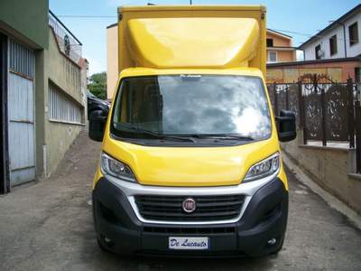 Fiat Ducato 2.3 Mjet 130Cv 6marce Euro6 CASSA 4.20mt "Navy-Clima-CruiseC. Giallo usata GROTTAMINARDA
