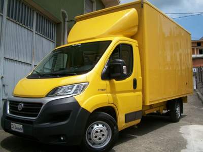 Fiat Ducato 2.3 Mjet 130Cv 6marce Euro6 CASSA 4.20mt "Navy-Clima-CruiseC. Giallo usata GROTTAMINARDA