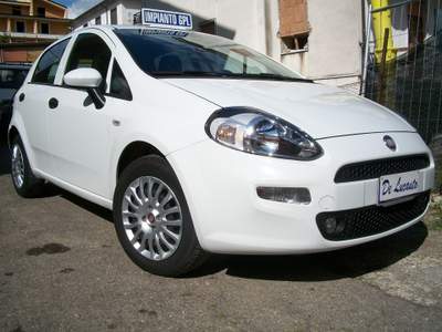 Fiat Punto Benzina/GPL 78Cv EASY Clima-ABS Km127mila Bianco usata GROTTAMINARDA