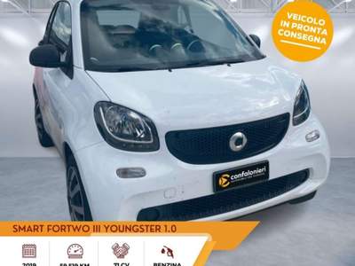 Smart ForTwo 70 1.0 twinamic Youngster Bianco usata Sassari