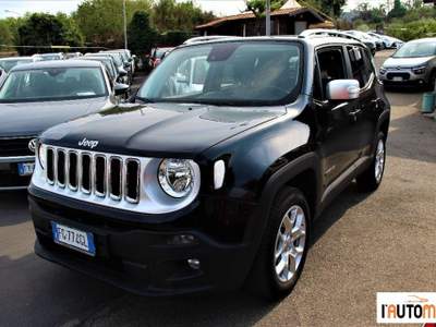 Jeep Renegade  2.0 mjt Limited 4wd 140cv auto Nero usata Aci Catena