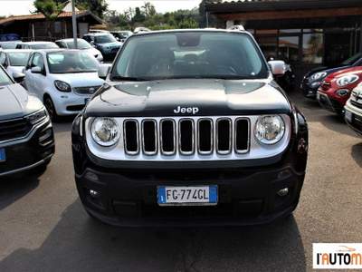 Jeep Renegade  2.0 mjt Limited 4wd 140cv auto Nero usata Aci Catena