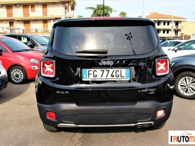 Jeep Renegade  2.0 mjt Limited 4wd 140cv auto Nero usata Aci Catena