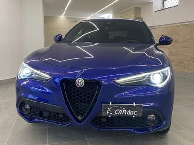 Alfa Romeo Stelvio Unico proprietario Blu/Azzurro usata Massa di somma