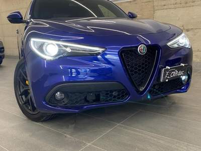 Alfa Romeo Stelvio Unico proprietario Blu/Azzurro usata Massa di somma