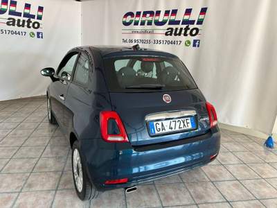 Fiat 500 1.0 Hybrid Lounge Blu/Azzurro usata San Cesareo