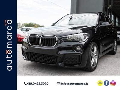 BMW X1 xDrive18d M-sport Nero usata Silea