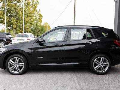 BMW X1 xDrive18d M-sport Nero usata Silea
