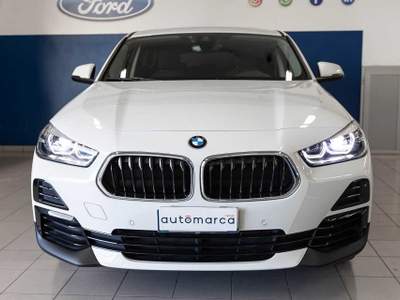 BMW X2 sDrive16d Advantage #NAV#CAMERA#LED Bianco usata Silea