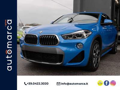 BMW X2 sDrive18i M-sport Blu/Azzurro usata Silea