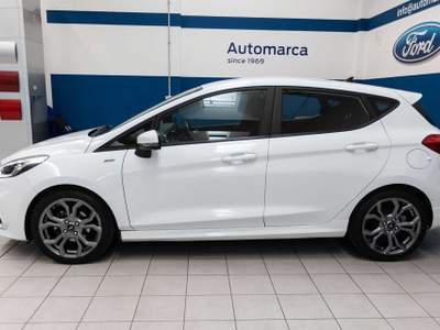 Ford Fiesta 1.0 Ecoboost 95 CV 5 porte ST-Line Bianco usata Silea