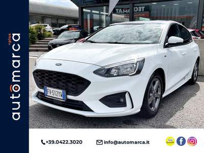Ford Focus 1.5 EcoBlue 120 CV 5p. ST-Line Bianco usata Silea