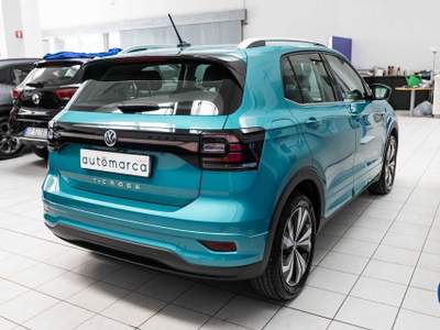 Volkswagen T-Cross 1.0 TSI 115 CV DSG Style R-LINE #COCKPIT#CAMERA#NAV Blu/Azzurro usata Silea