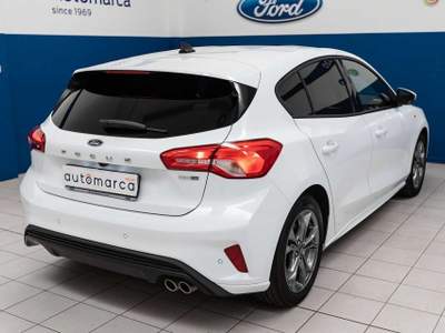 Ford Focus 1.0 EcoBoost Hybrid 125 CV 5p. ST-Line Bianco usata Silea