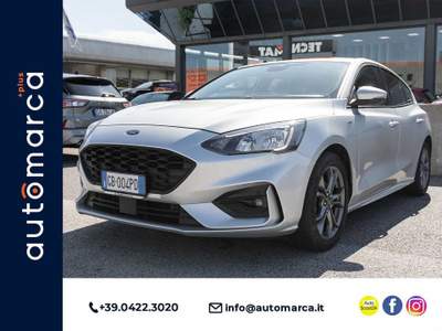 Ford Focus 1.0 EcoBoost 125 CV 5p. ST-Line Argento usata Silea