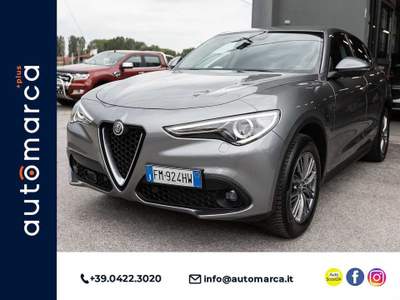 Alfa Romeo Stelvio 2.2 Turbodiesel 210 CV AT8 Q4 Executive Grigio usata Silea