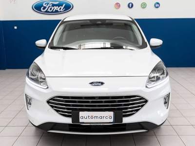 Ford Kuga 2.5 Plug In Hybrid 225 CV CVT 2WD Titanium PHEV Bianco usata Silea