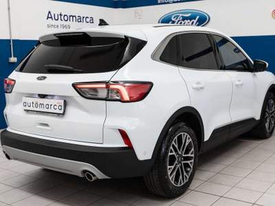 Ford Kuga 2.5 Plug In Hybrid 225 CV CVT 2WD Titanium PHEV Bianco usata Silea