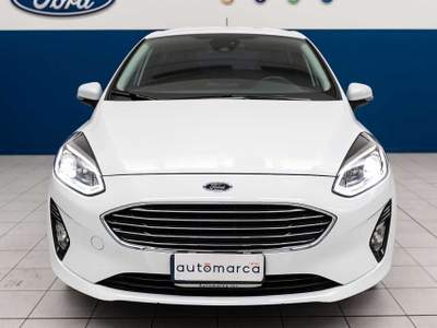 Ford Fiesta 1.1 75 CV GPL 5 porte Titanium Bianco usata Silea