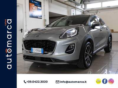 Ford Puma 1.0 EcoBoost Hybrid 125 CV S&S Titanium Grigio usata Silea