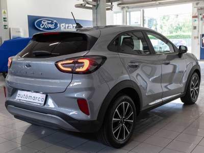 Ford Puma 1.0 EcoBoost Hybrid 125 CV S&S Titanium Grigio usata Silea