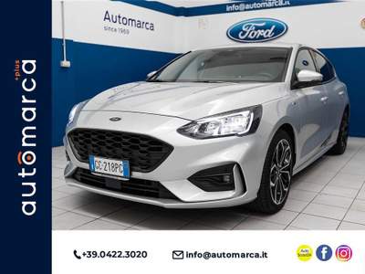 Ford Focus 1.0 EcoBoost 125 CV 5p. ST-Line Argento usata Silea