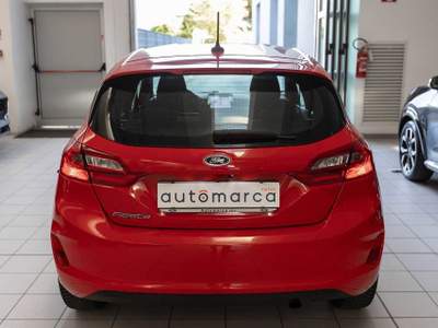 Ford Fiesta 1.1 75 CV 5 porte Connect Rosso usata Silea