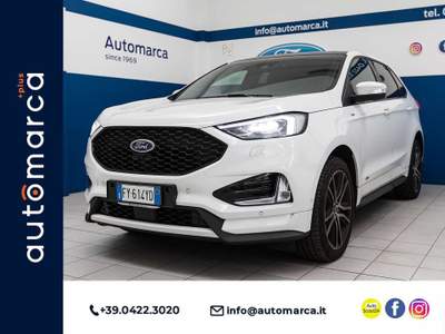 Ford Edge 2.0 EcoBlue 238 CV AWD Start&Stop aut. ST-Line Bianco usata Silea