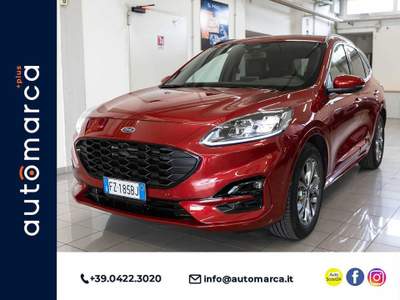 Ford Kuga 2.5 Plug In Hybrid 225 CV CVT 2WD ST-Line X PHEV Rosso usata Silea