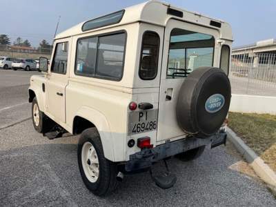 Land Rover Defender 90 turbodiesel Hard-top Bianco usata Gemona del Friuli