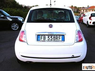 Fiat 500  Bianco usata Aci Catena