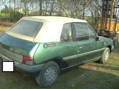 Peugeot 205 1.4 Cabriolet Roland Garros Verde usata Gaglianico