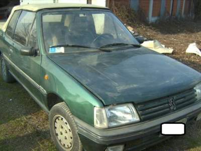 Peugeot 205 1.4 Cabriolet Roland Garros Verde usata Gaglianico