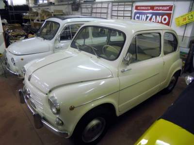 Fiat 600 D Bianco usata Gaglianico