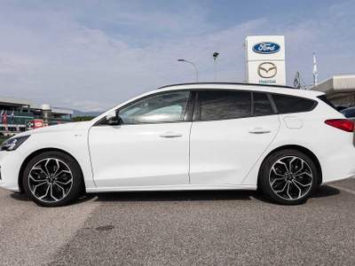 Ford Focus 1.5 EcoBlue 120 CV SW ST-Line Bianco usata Silea