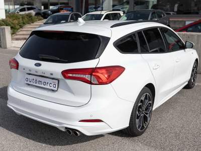 Ford Focus 1.5 EcoBlue 120 CV SW ST-Line Bianco usata Silea