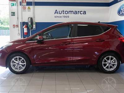 Ford Fiesta 1.0 Ecoboost Hybrid 125 CV 5 porte Titanium Rosso usata Silea