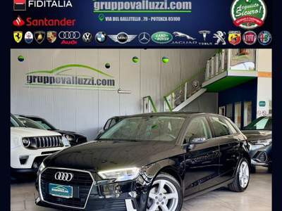 Audi A3 Sportback 1.6 TDI 116CV Sport ACC PRE SENSE NAVI Nero usata POTENZA