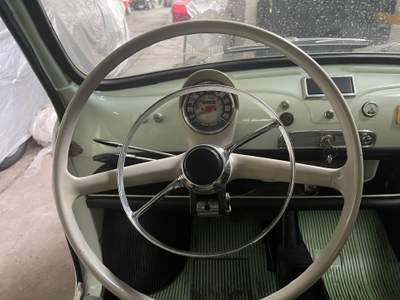 Fiat 500 D CONVERTIBILE Verde usata MILANO