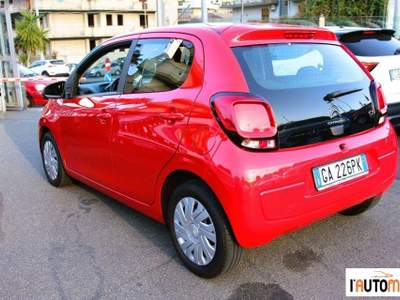 Citroen C1  3p 1.0 vti Feel s&s 72cv Rosso usata Aci Catena