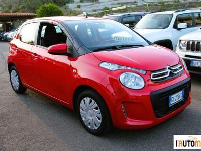 Citroen C1  3p 1.0 vti Feel s&s 72cv Rosso usata Aci Catena