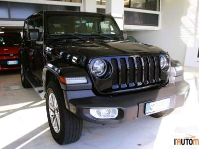 Jeep Wrangler  Nero usata Aci Catena