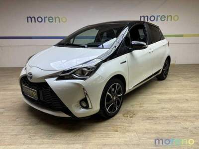 Toyota Yaris 1.5 Hybrid Trend White Edition ECVT Bianco usata Faenza