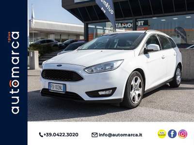 Ford Focus 1.5 TDCi 95 CV Start&Stop SW Business Bianco usata Silea