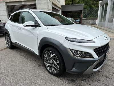 Hyundai Kona HEV 1.6 DCT Bianco usata Cannobio