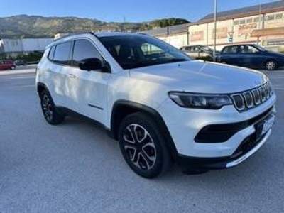Jeep Compass 1.6 mjt Limited 2wd 130cv Bianco usata Piana degli Albanesi