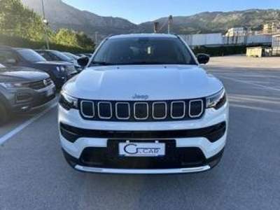 Jeep Compass 1.6 mjt Limited 2wd 130cv Bianco usata Piana degli Albanesi