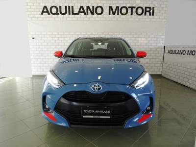 Toyota Yaris 1.5 Hybrid 5 porte Trend Blu/Azzurro usata San Severo