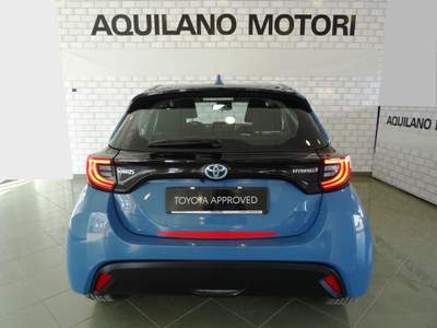 Toyota Yaris 1.5 Hybrid 5 porte Trend Blu/Azzurro usata San Severo